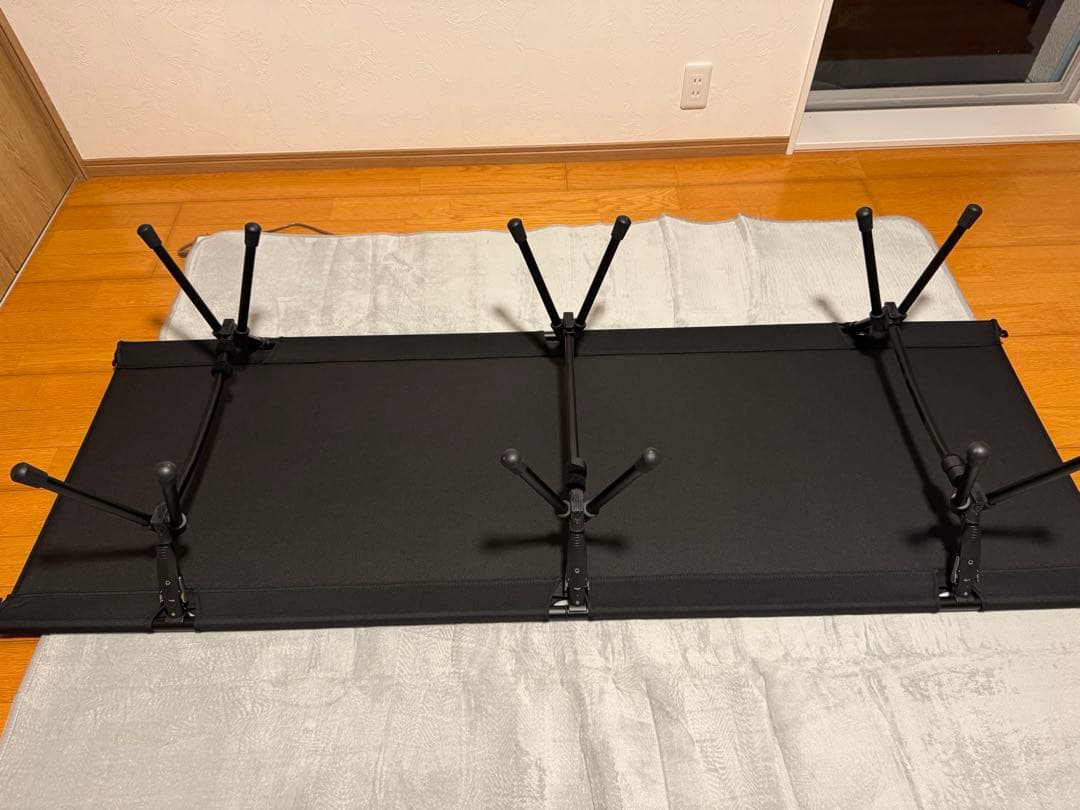 VENTLAX コットとインフレーターキャンプマット 8cm 美品