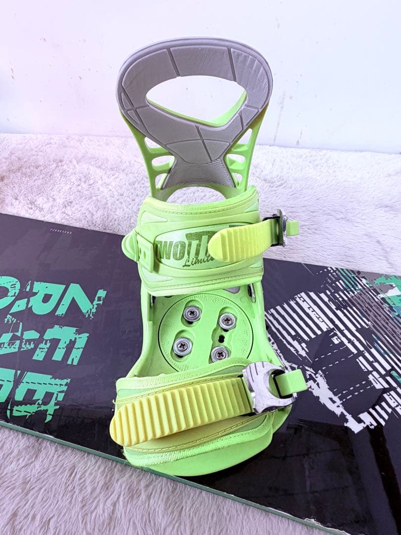 初心者おすすめ PALMER ZEBRA ROCK154cm スノーボードセット