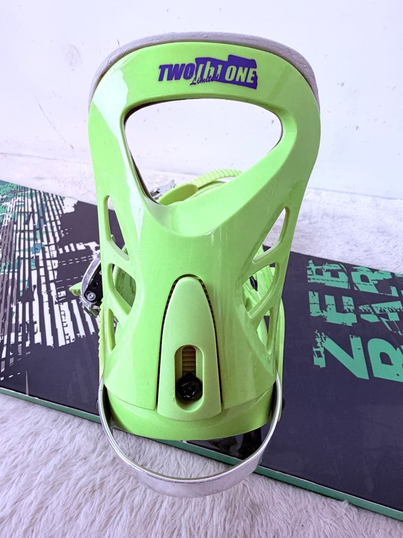 初心者おすすめ PALMER ZEBRA ROCK154cm スノーボードセット