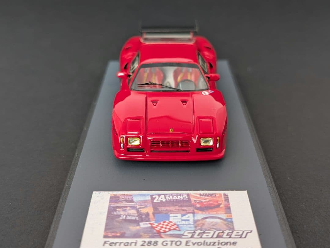 フジヤ工房 1/43 フェラーリ 288 GTO エヴォルツィオーネ
