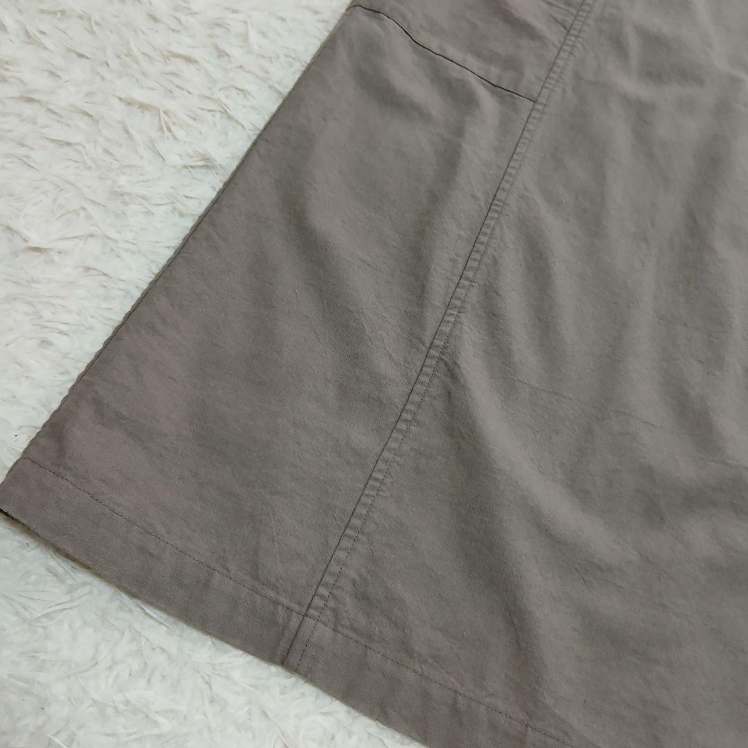 【Pal'las Palace】リネンコットンロングワンピースジャンパースカート