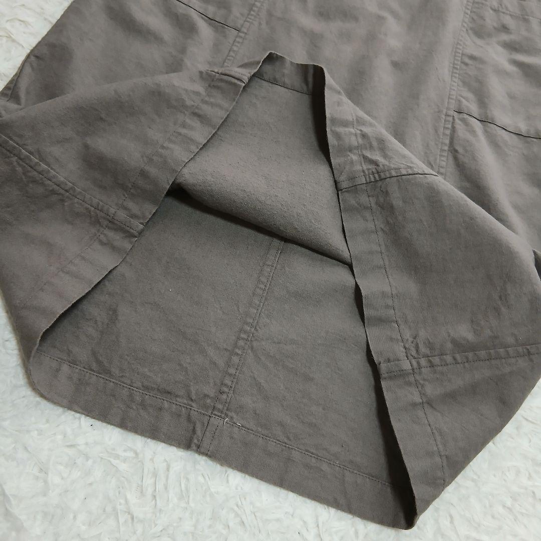 【Pal'las Palace】リネンコットンロングワンピースジャンパースカート