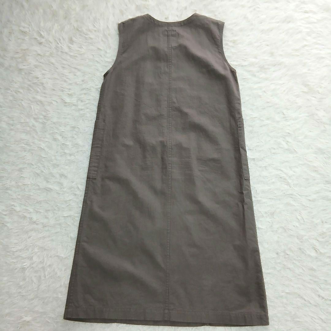 【Pal'las Palace】リネンコットンロングワンピースジャンパースカート