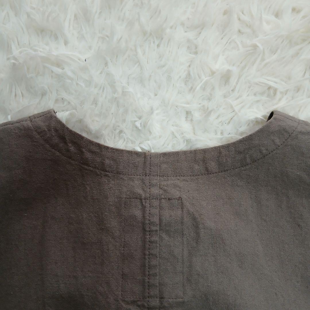 【Pal'las Palace】リネンコットンロングワンピースジャンパースカート