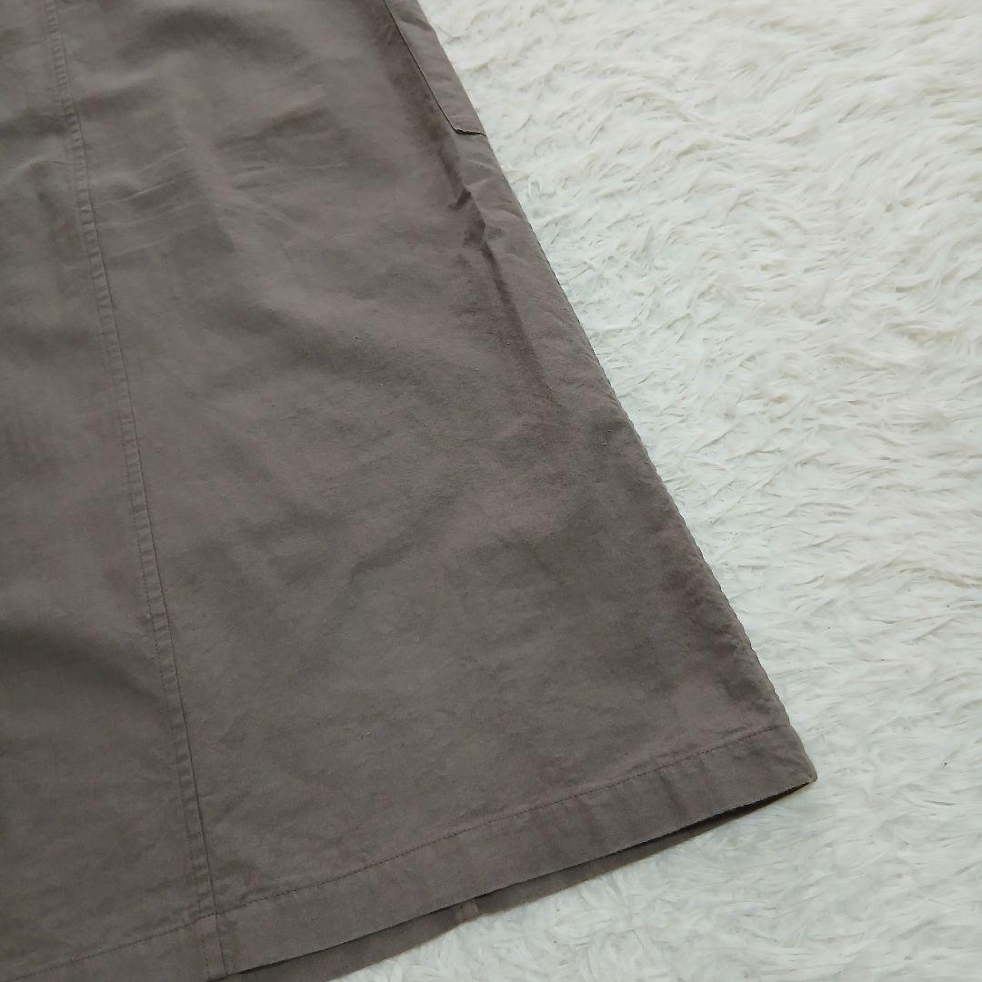 【Pal'las Palace】リネンコットンロングワンピースジャンパースカート