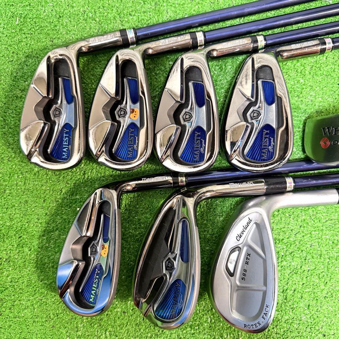 ゴルフセット　超豪華　maruman MAJESTY ドライバー2本　すぐ使える