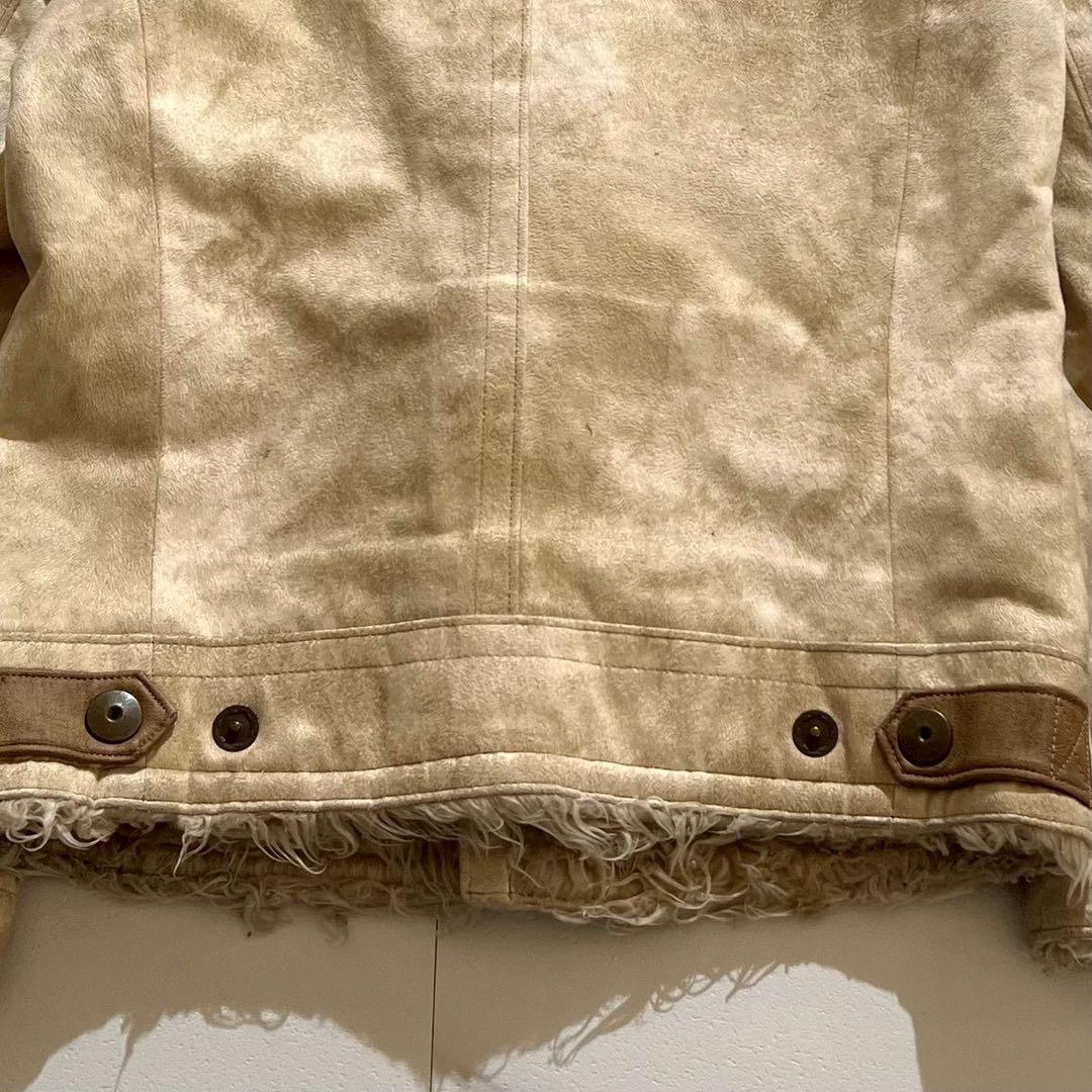 【極美品✨】トルネードマート Y2K ムートン ダブルライダースジャケット M