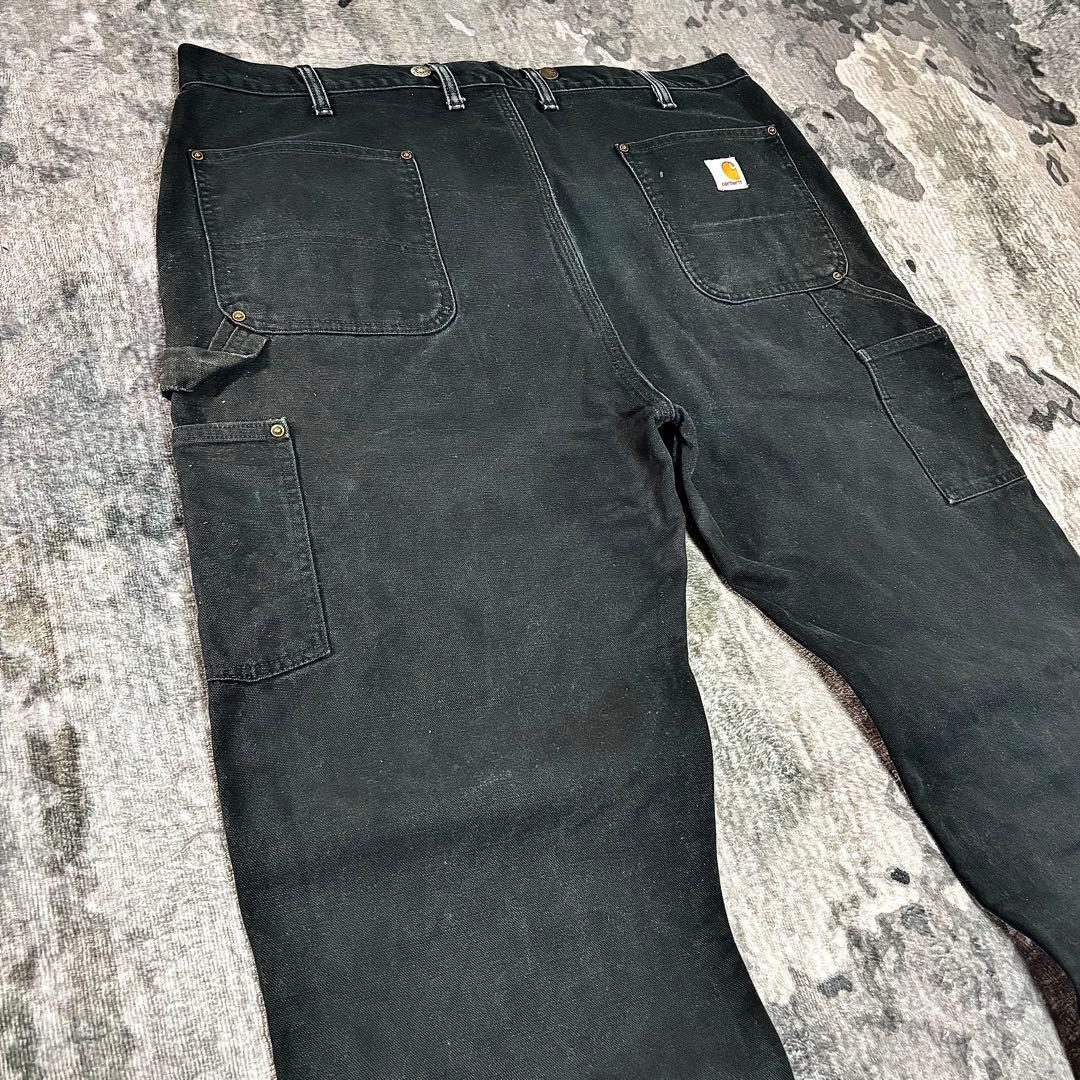 Carhartt ダブルニー ビックシルエット ブラック 極上フェード 一点物