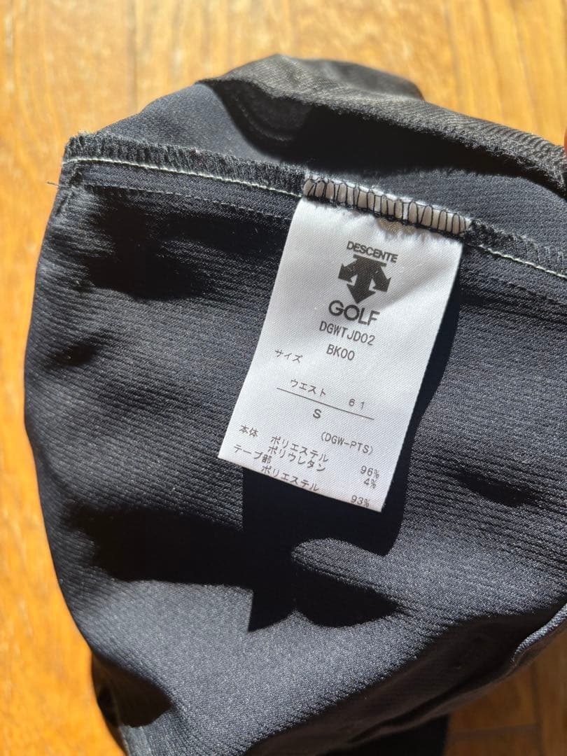 【2/20まで】DESCENTE ゴルフウェアセット ホワイト/ブラック