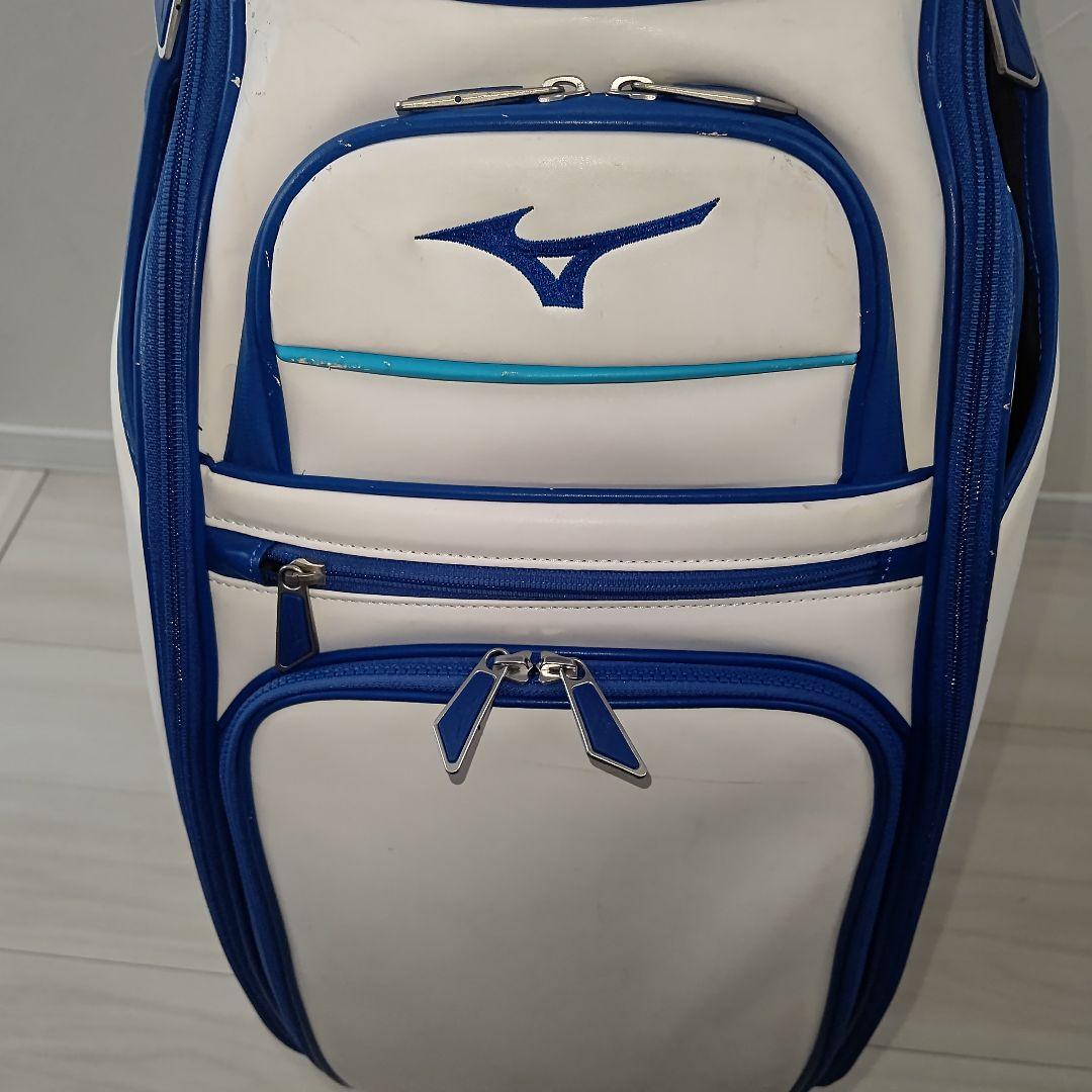 【MIZUNO】10.5型 ツアースタッフキャディバッグ ★ヘッドカバー4点付