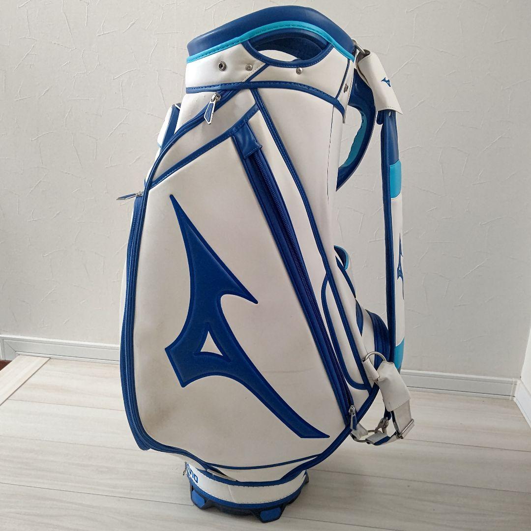 【MIZUNO】10.5型 ツアースタッフキャディバッグ ★ヘッドカバー4点付