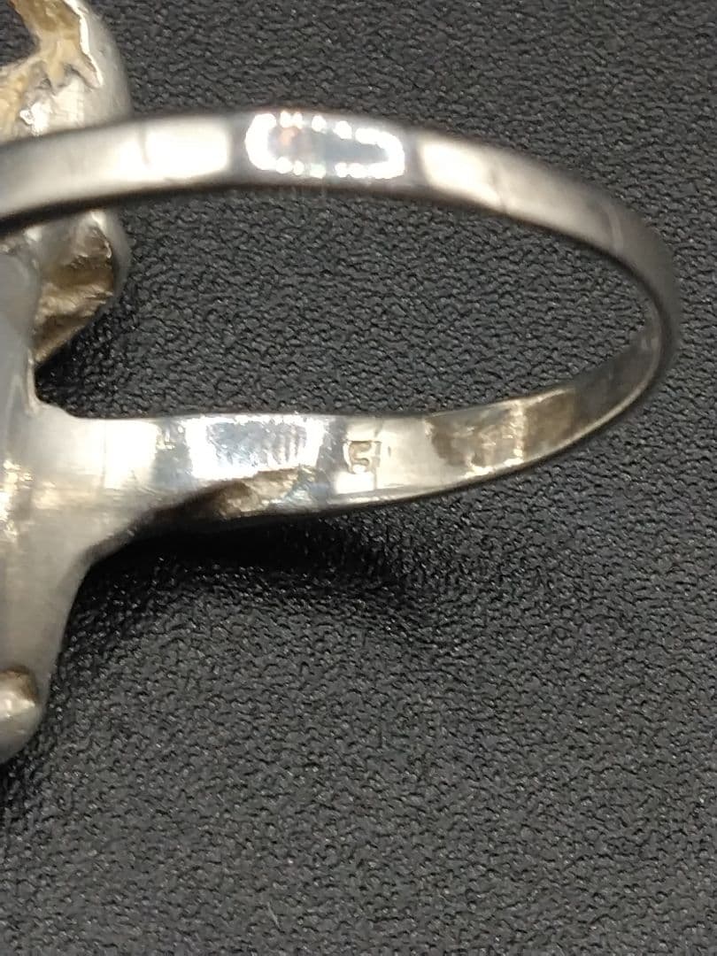 【希少デザイン】セックスリング 925 シルバー ヴィンテージ【アート】