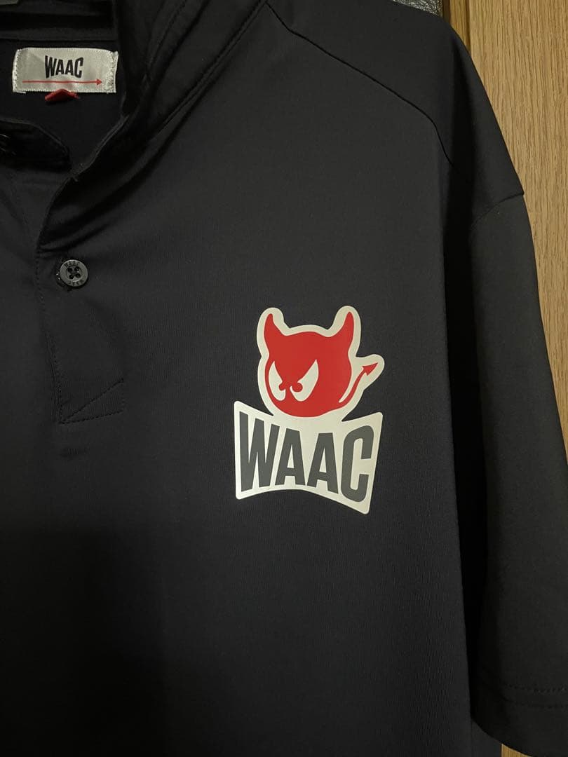 美品　WAAC ワック 半袖ポロシャツ　2 ゴルフウェア