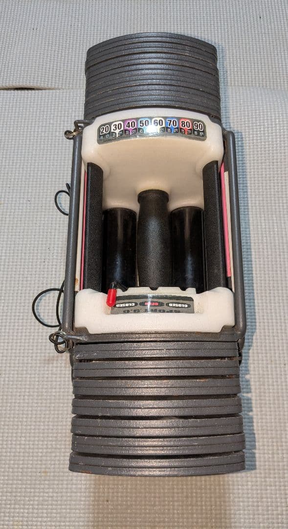 可変式ダンベル　パワーブロックタイプ41kg①