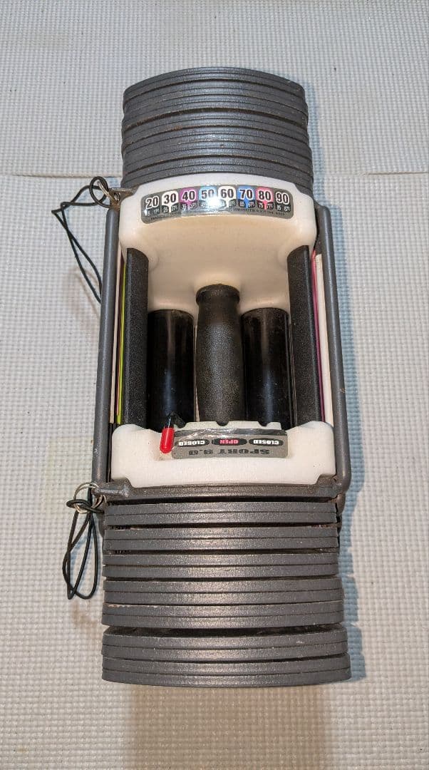 可変式ダンベル　パワーブロックタイプ41kg①