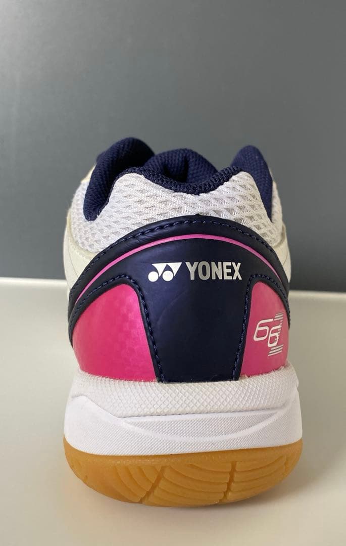 YONEX 66Z 25cm ホワイト 極美品 ソール減りなし希少モデル