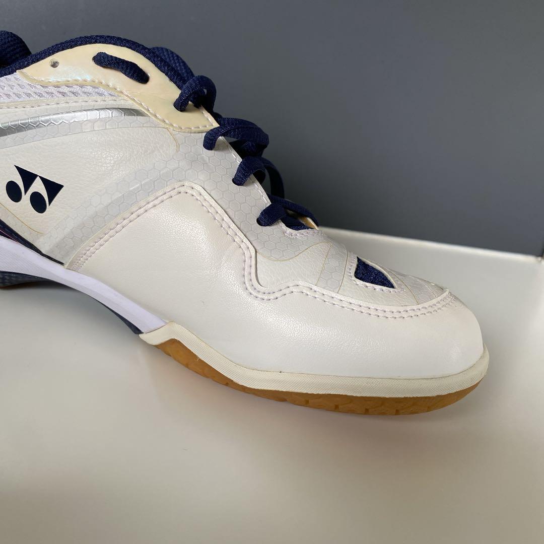 YONEX 66Z 25cm ホワイト 極美品 ソール減りなし希少モデル