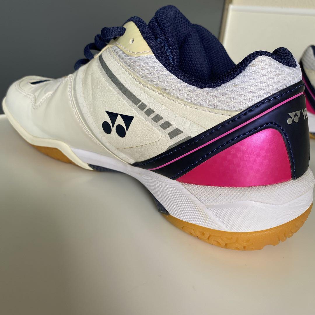 YONEX 66Z 25cm ホワイト 極美品 ソール減りなし希少モデル