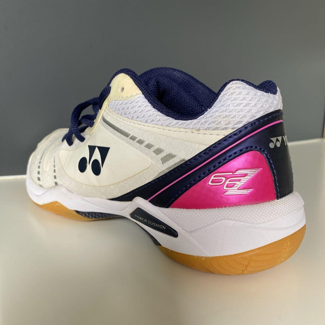 YONEX 66Z 25cm ホワイト 極美品 ソール減りなし希少モデル