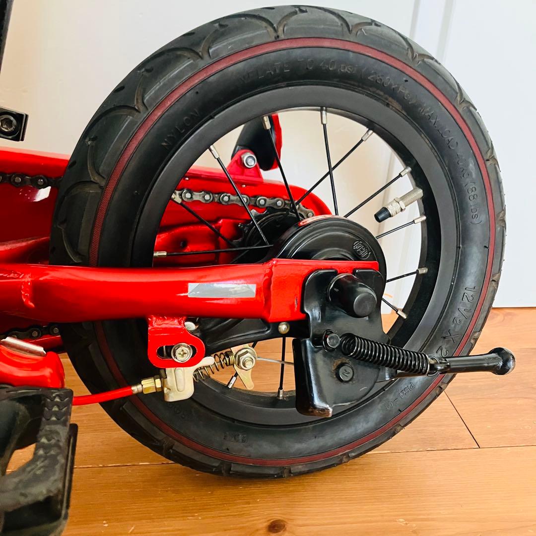 カーズ 変身バイク d-bike じてんしゃデビュー 2in1 2way 赤