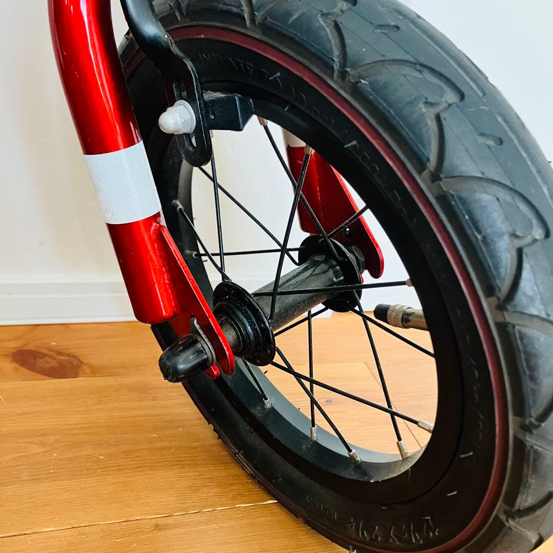 カーズ 変身バイク d-bike じてんしゃデビュー 2in1 2way 赤