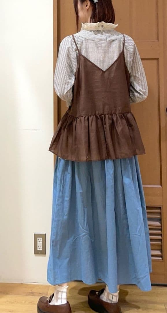 SM2エスエムツー 前後2wayキャミビスチェ新品ブラウン 今季完売