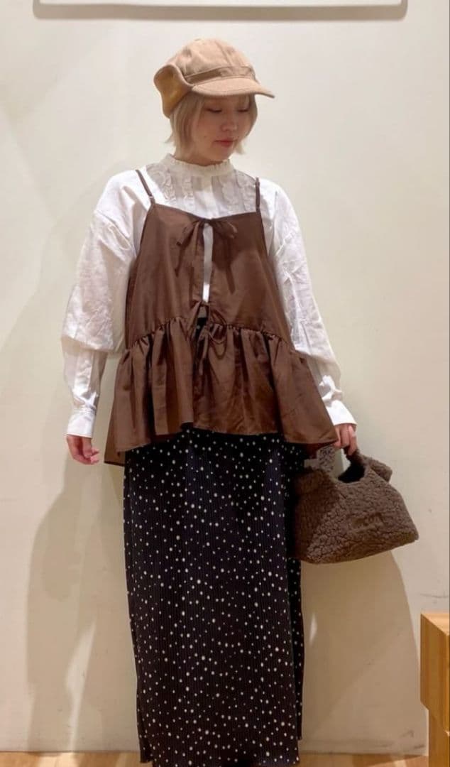 SM2エスエムツー 前後2wayキャミビスチェ新品ブラウン 今季完売