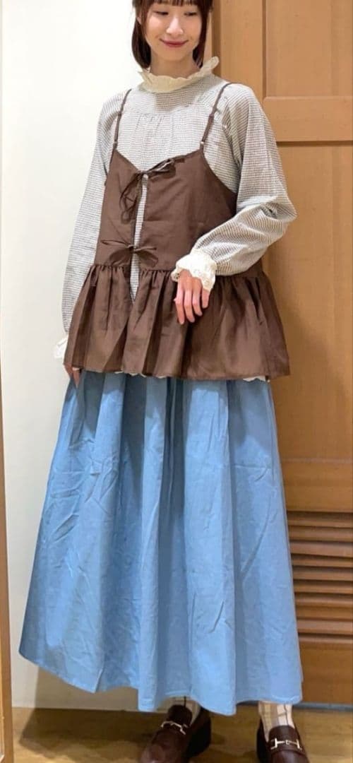 SM2エスエムツー 前後2wayキャミビスチェ新品ブラウン 今季完売