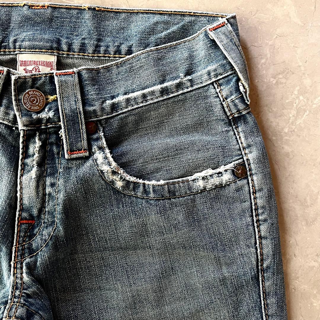 True Religion ／90s JOEY W28 フレア USA製 Y2K