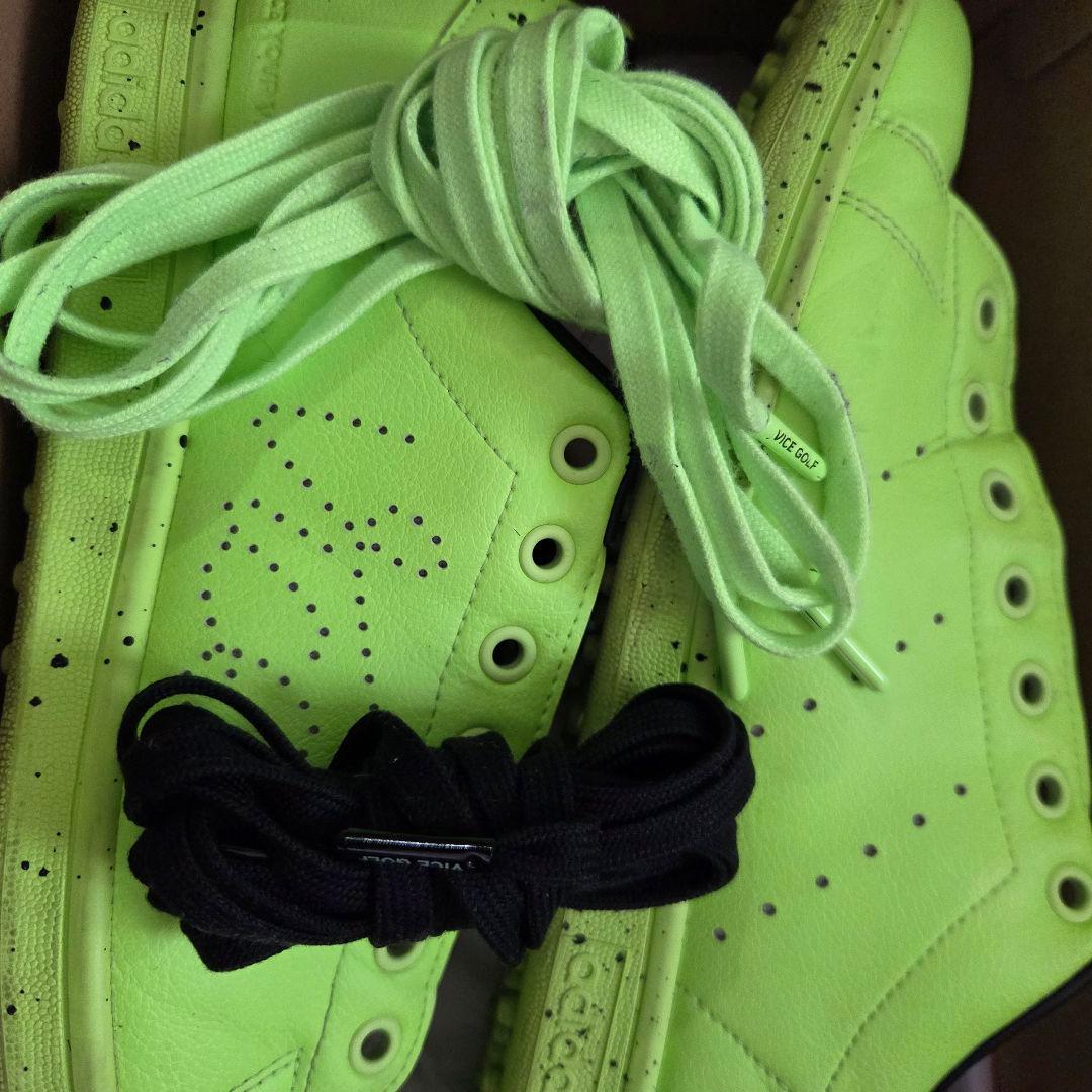 【良品】adidas stansmith Vice Golf グリーン ゴルフ