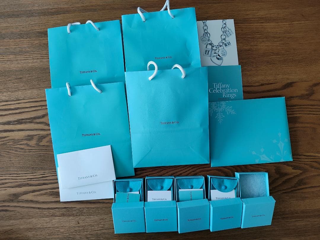 Tiffany & Co. 　紙袋、空箱