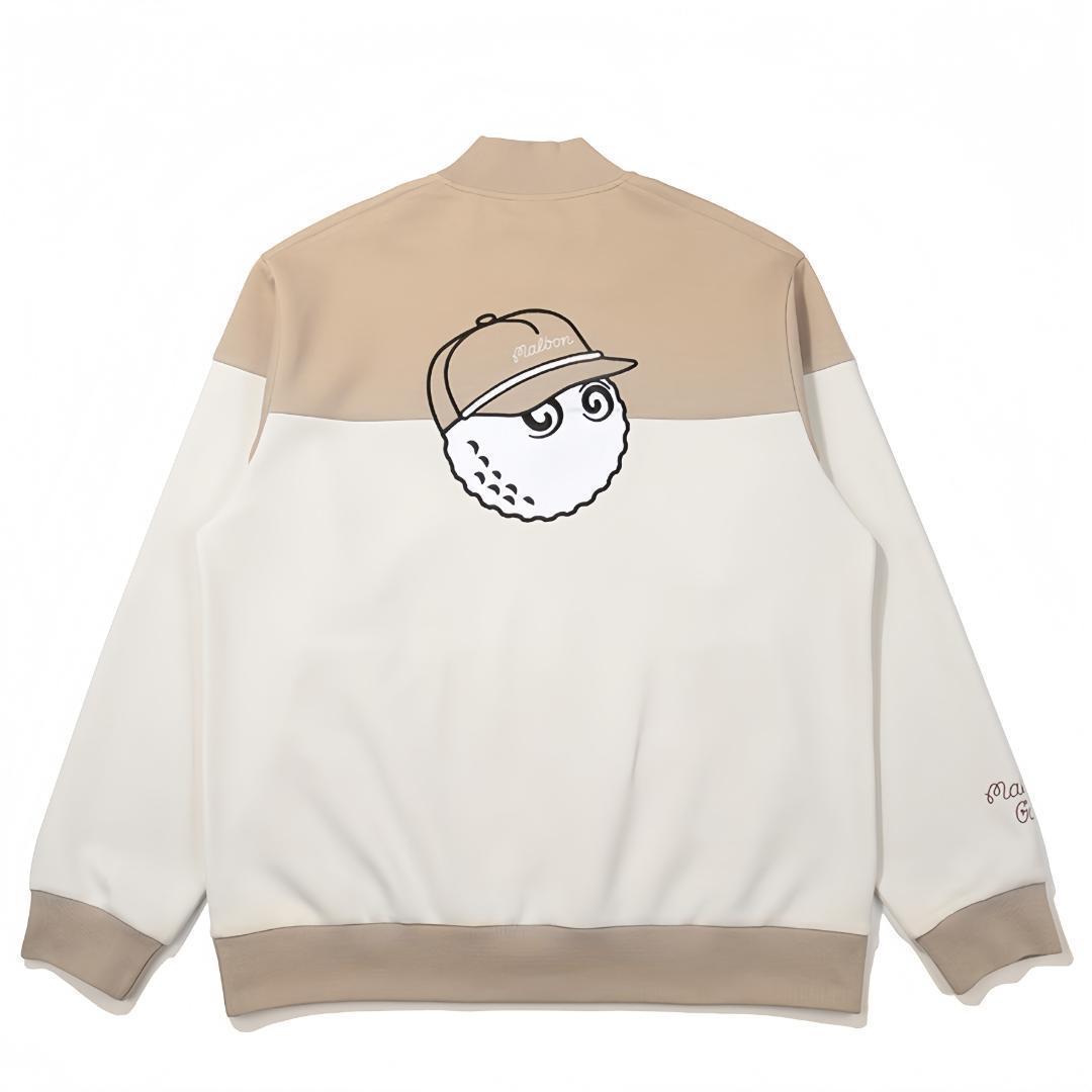 マルボンゴルフ モックネック トレーナー ハーフジップ トップス メンズ XXL