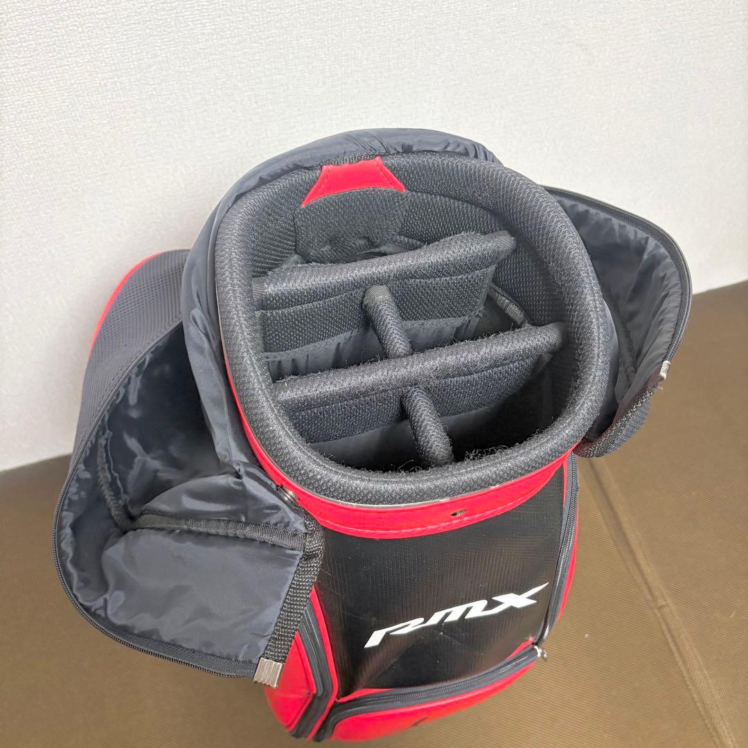 【美品】Yamaha RMX 藤田寛之プロサイン入り キャディバッグ レッド