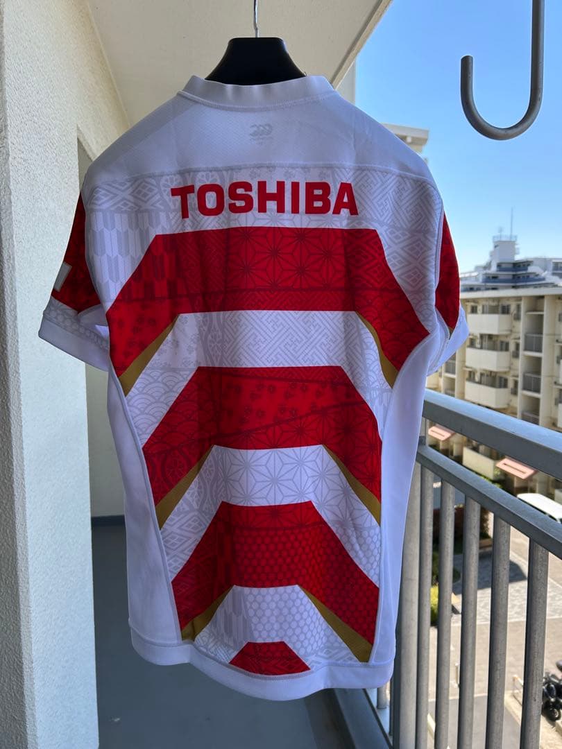 ラグビー日本代表ジャージカンタベリー製品新品値札付きラガーシャツ Mサイズ