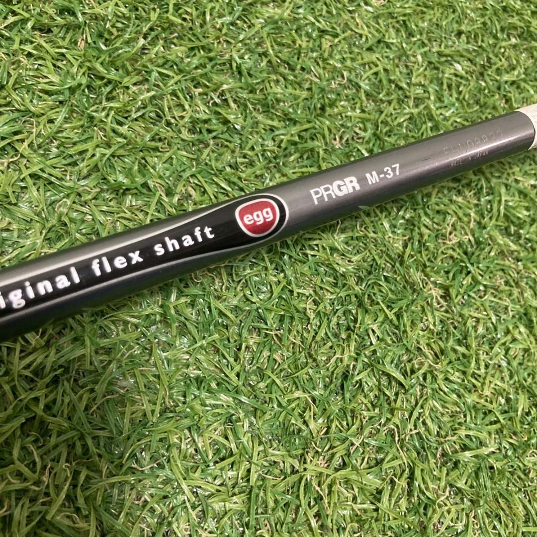 PRGR egg スプーン 3W 15° 純正カーボン M37 フレックスR
