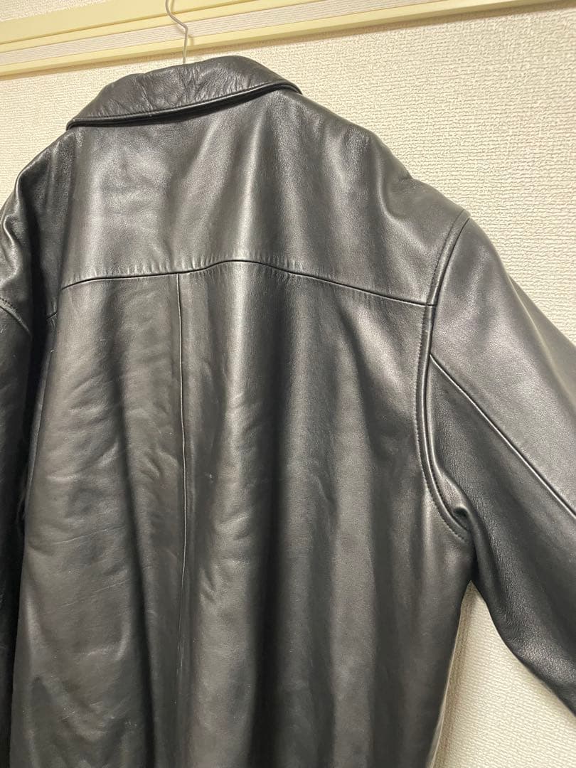 ポロ　ラルフローレン レザースイングトップ ブラック XXL