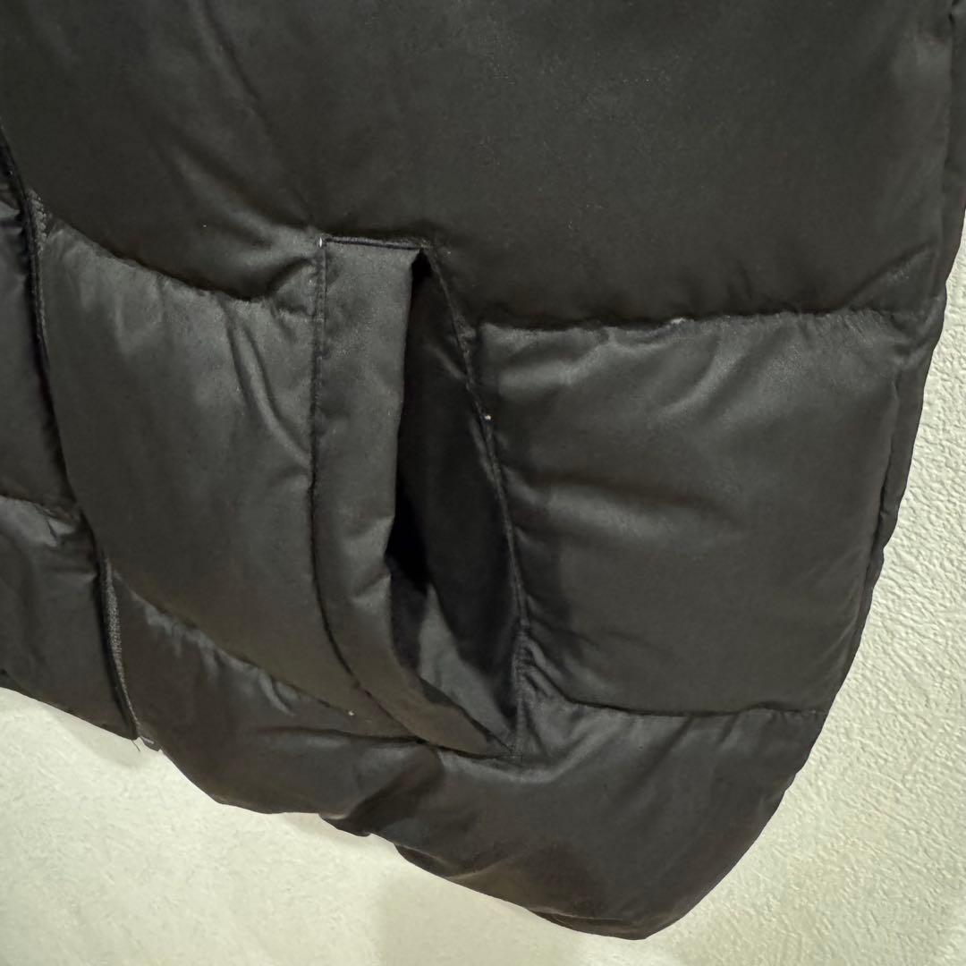 美品FIRST DOWN ファーストダウン ダウンベスト Lブラック　メンズ