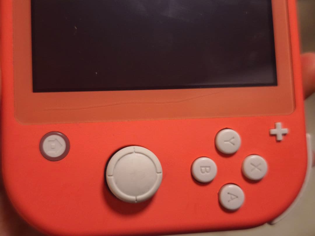 ジャンク Switchライト コーラルピンク 液晶不良