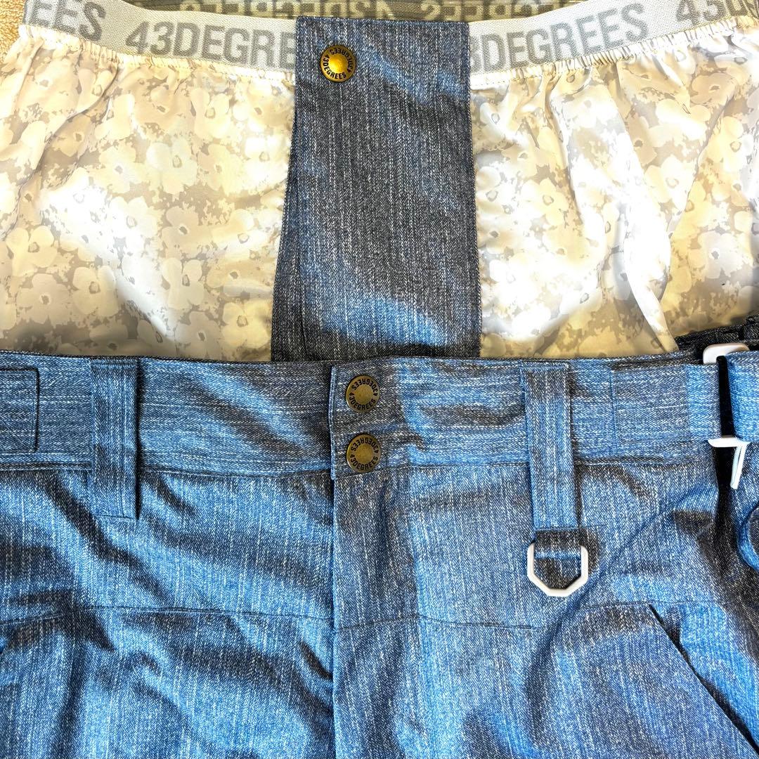 43d スノーボードウェア 上下セット