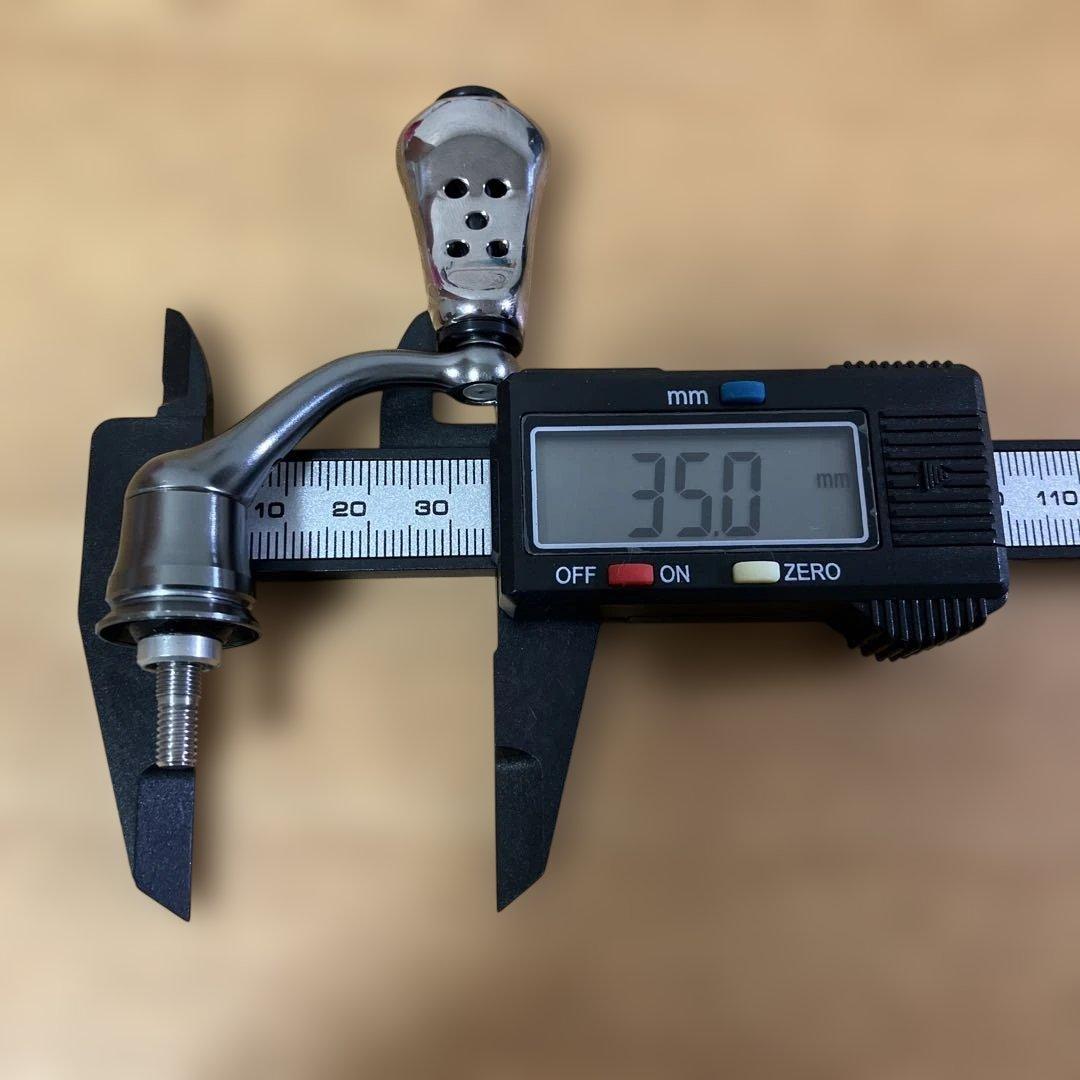 美品　シマノ用　35mm ショートハンドル　リブレ　フィーラ　ノブ スタンド