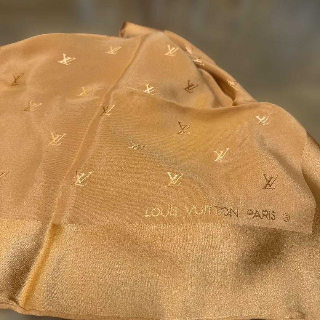 Louis Vuitton Carré Monaco スカーフ Orange