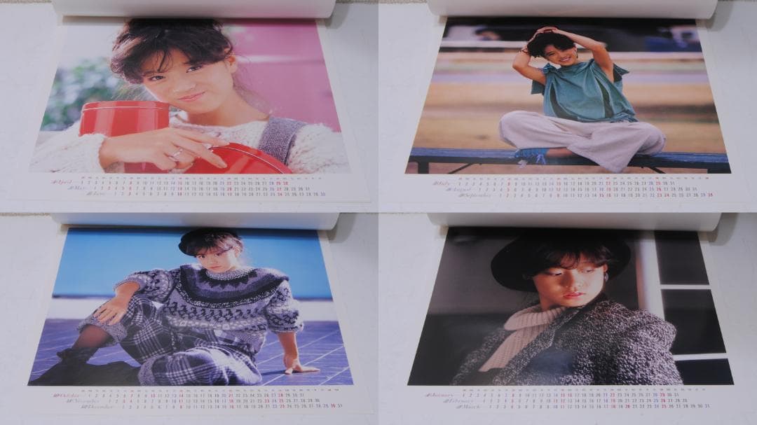 中森明菜 12インチ LP レコード 5枚 カレンダー ピクチャーレコード