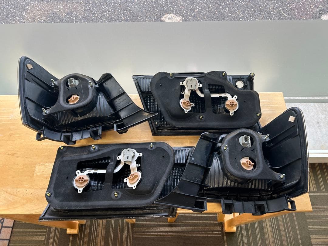 トヨタ17クラウン用クリアテールランプ純正加工品!旧車絶版当時物VIPJDM