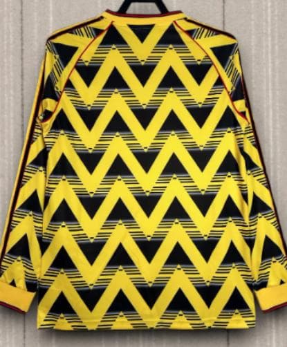 91-93 アーセナル アウェイ 長袖 ユニフォーム