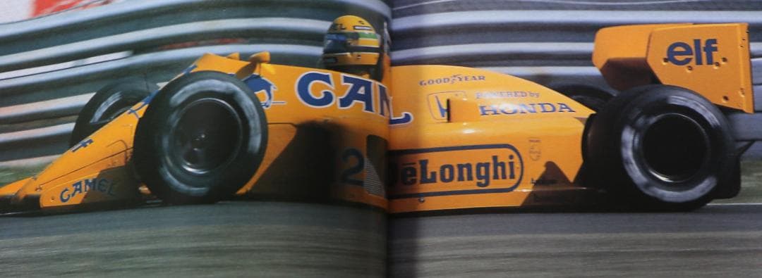 超貴重　アイルトン・セナ関連書籍３冊　ＣＢＳソニー発行　中古本