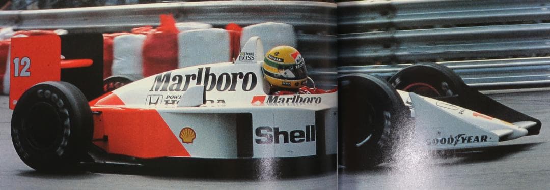 超貴重　アイルトン・セナ関連書籍３冊　ＣＢＳソニー発行　中古本