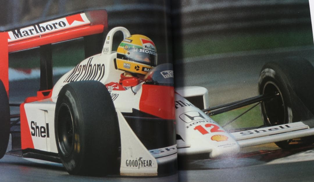 超貴重　アイルトン・セナ関連書籍３冊　ＣＢＳソニー発行　中古本