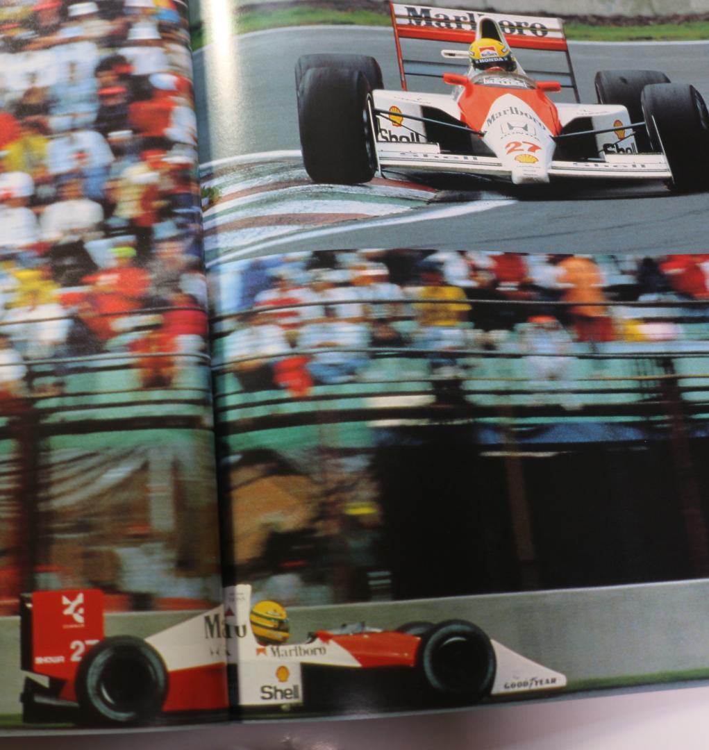 超貴重　アイルトン・セナ関連書籍３冊　ＣＢＳソニー発行　中古本