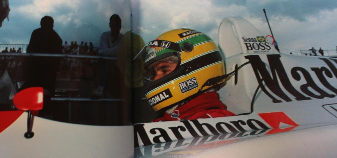 超貴重　アイルトン・セナ関連書籍３冊　ＣＢＳソニー発行　中古本