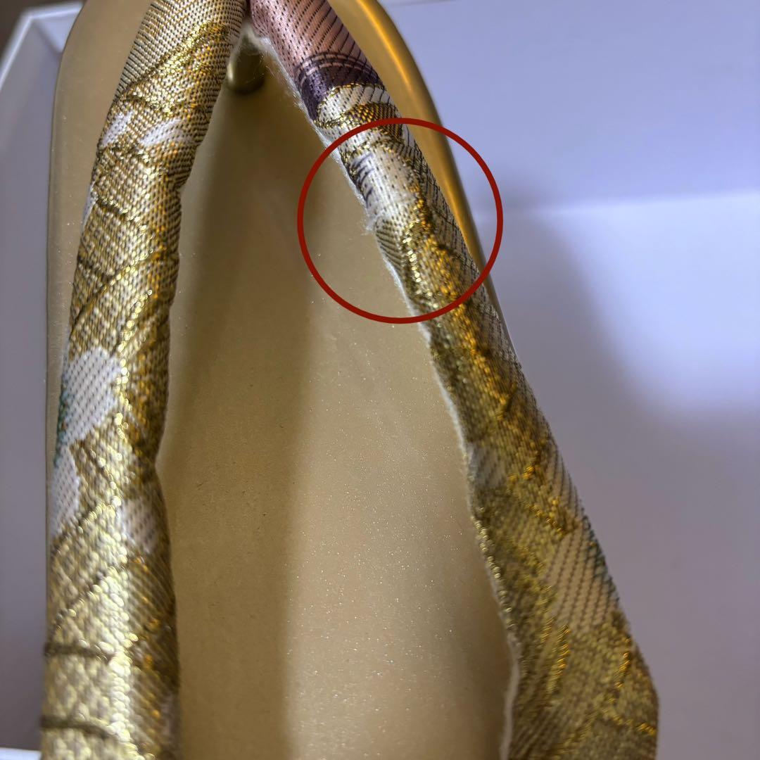 ★和装バッグ★草履セットゴールド 着物 成人式 結婚式 冠婚祭 振袖 卒業式